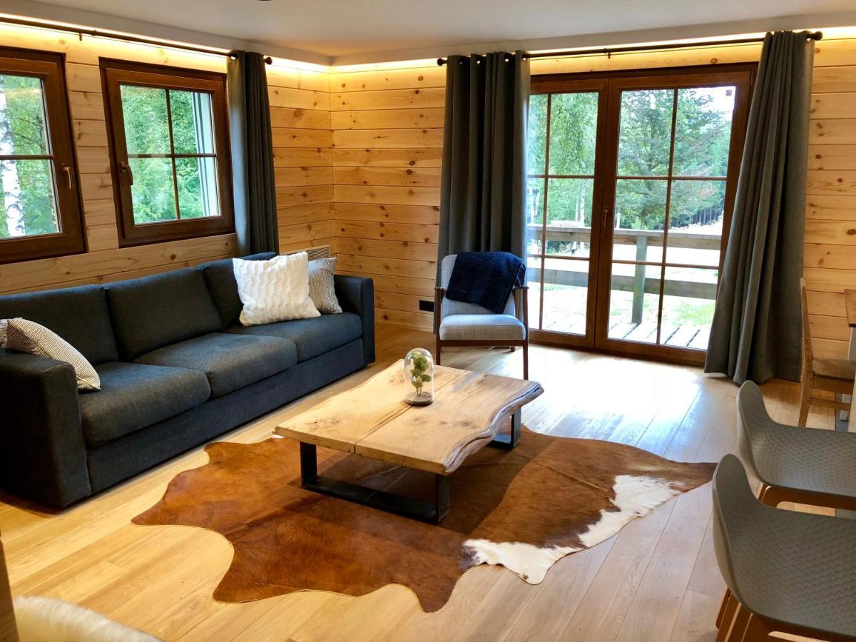 בולאנז' Chalet De Charme, Le "Caribou Lodge", Eifel Belge מראה חיצוני תמונה